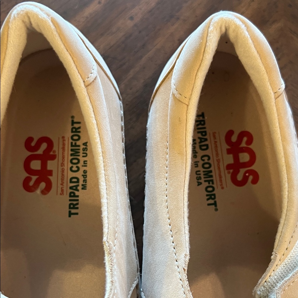 SAS Cream Comfort Shoes - Picture 2 of 7